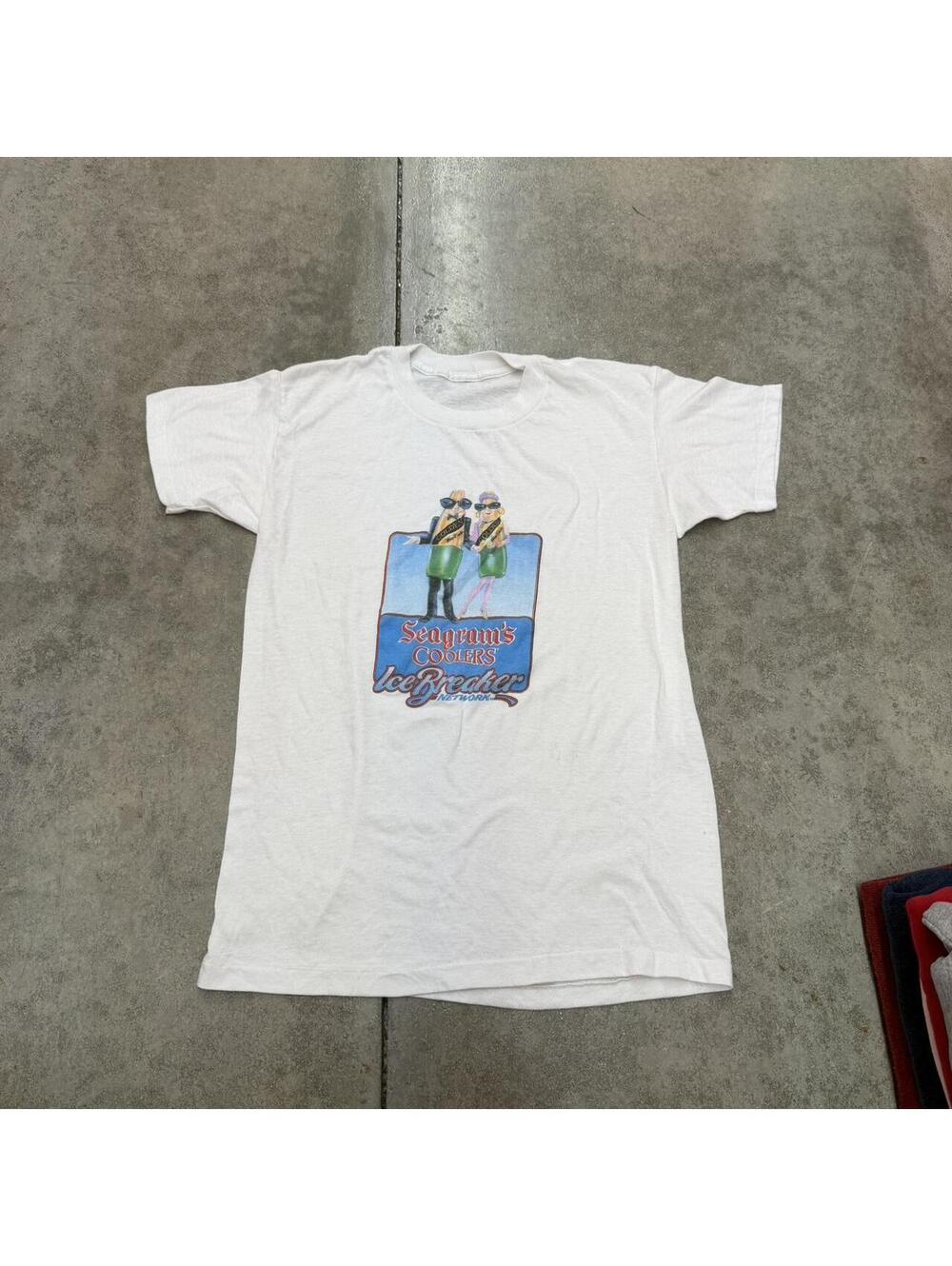 vintage seagrams coolers ice breaker wine cooler alcohol made in usa shirt
